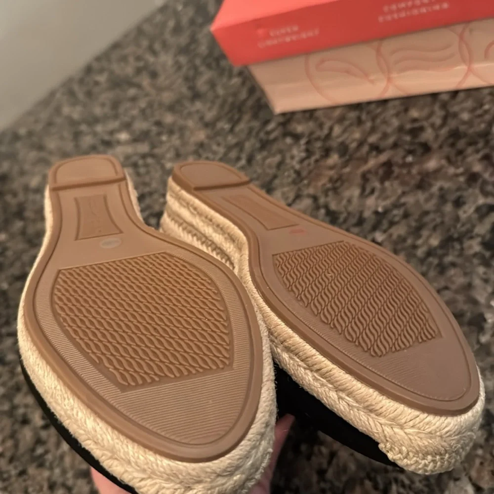Easy spirit mesa wedge espadrilles NIB 6.5 - Picture 7 of 8